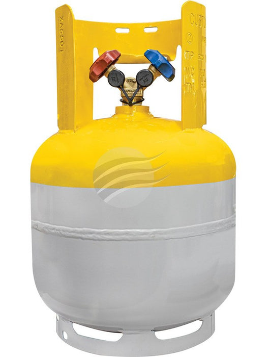 Jayair Recovery Recycle Cylinder 11Kg R134A Dual Tap 1/2" Acme TO411T Jayair - Micks Gone Bush