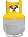 Jayair Recovery Recycle Cylinder 11Kg R134A Dual Tap 1/2" Acme TO411T Jayair - Micks Gone Bush