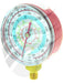 CPS Gauge Red High Side R134A 63mm TO4211 CPS - Micks Gone Bush