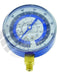 CPS Gauge Blue Lo Side R134A 80mm No Longer Liquid Filled TO4215 CPS - Micks Gone Bush