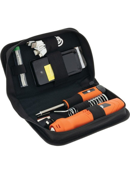Jaylec Rechargeable Soldering Iron and Heatshrink Gun Kit TO4810 and Heatshrink Gun Kit Jaylec - Micks Gone Bush