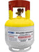 Jayair Recovery Recycle Cylinder 11Kg R1234Yf Dual Tap 1/2" L/H Acme TO511T Jayair - Micks Gone Bush