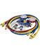 Jayair Manifold Set 4 Way For R134A with 72'" Hoses & Couplers Plastic TO6972 Jayair - Micks Gone Bush