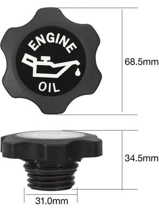 Tridon Oil Cap TOC527 Oil Filler Caps Tridon - Micks Gone Bush