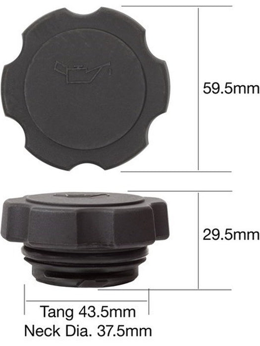Tridon Oil Cap TOC538 Tridon - Micks Gone Bush
