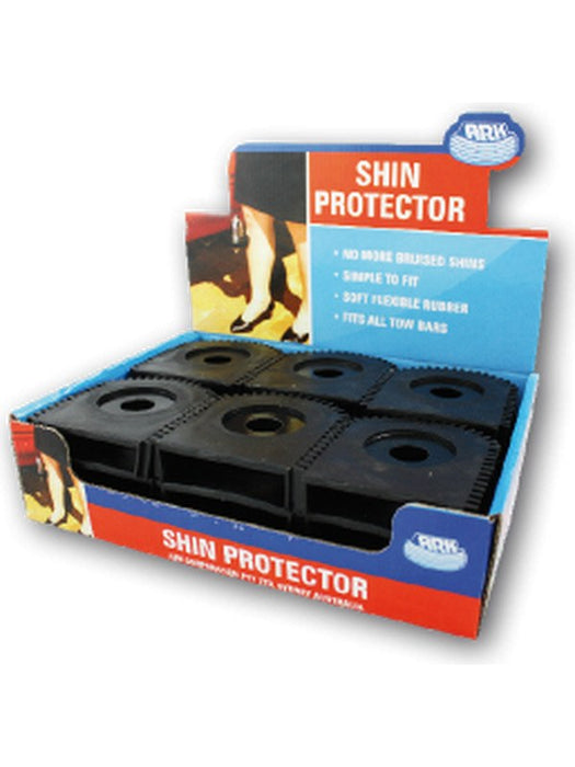 ARK Black Rubber Shin Protector For Tow Ball Hitch Mount Display Pack TP11 ARK - Micks Gone Bush