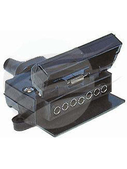Britax 7 Pin Flat Trailer Socket Plastic Common All States # B5 B5B TP2005BL Britax - Micks Gone Bush