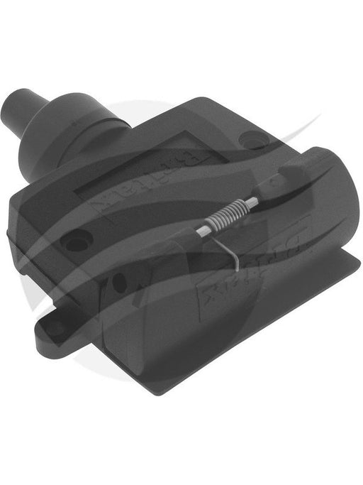 Britax 7 Pin Flat Trailer Socket Plastic [ref Narva 82042BL] TP2005 Britax - Micks Gone Bush