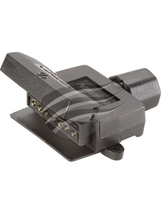 Jaylec 7 Pin Flat Trailer Socket w/ N/O Reed Switch -Blister Pack TP2015BL Sockets & Socket Tools Jaylec - Micks Gone Bush