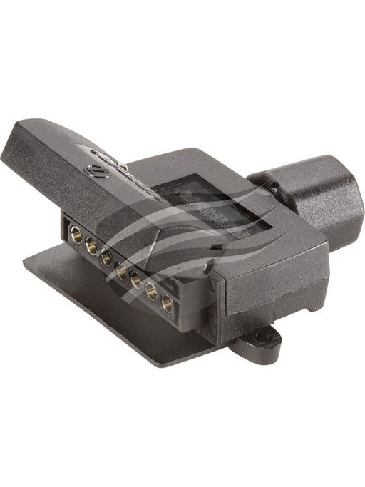 Jaylec 7 Pin Flat Trailer Socket w/ N/C Reed Switch -Blister Pack TP2016BL Sockets & Socket Tools Jaylec - Micks Gone Bush