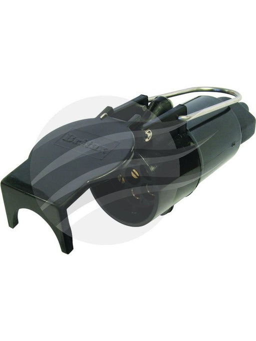 Cobo 7 Pin Large Round Trailer Plug Plastic [ref Narva 82054BL] TP2055 Cobo - Micks Gone Bush