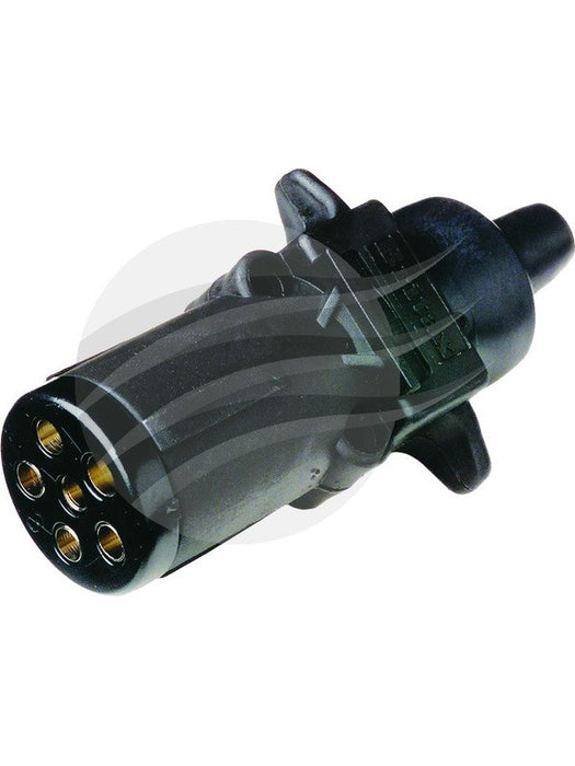 Britax Trailer Plug 6 Pin Rnd Plastic Small 20Amp - Qld, Nsw, Wa # B43 TP2643 Britax - Micks Gone Bush