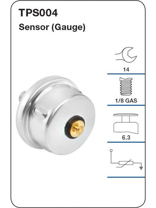 Tridon Oil Pressure Sensor Gauge TPS004 Tridon - Micks Gone Bush