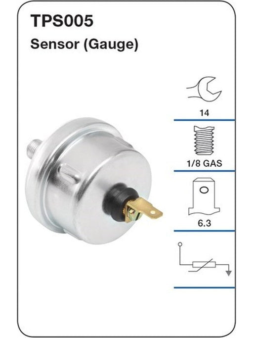 Tridon Oil Pressure Sensor Gauge TPS005 Tridon - Micks Gone Bush