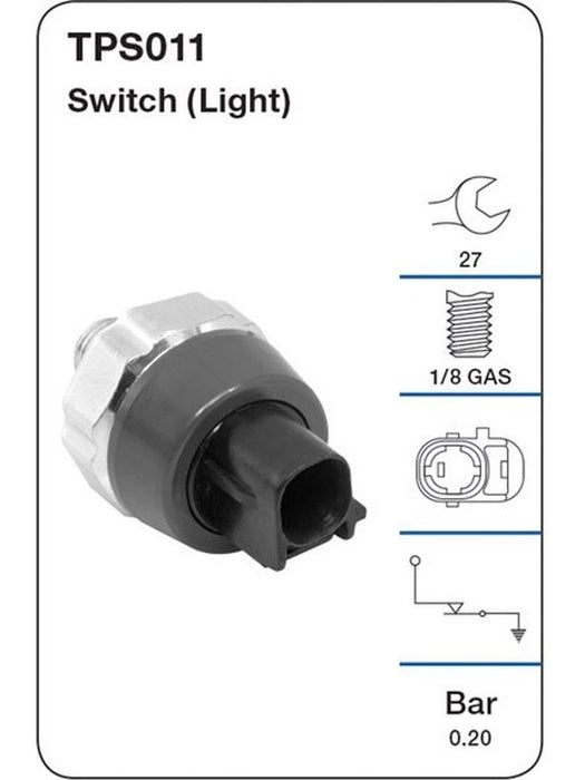 Tridon Oil Pressure Switch Light TPS011 Tridon - Micks Gone Bush