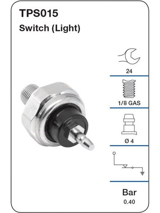 Tridon Oil Pressure Switch Light TPS015 Tridon - Micks Gone Bush