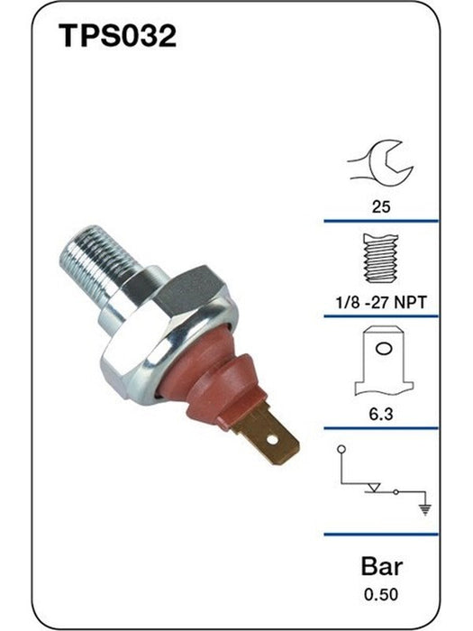 Tridon Oil Pressure Switch Light TPS032 Tridon - Micks Gone Bush