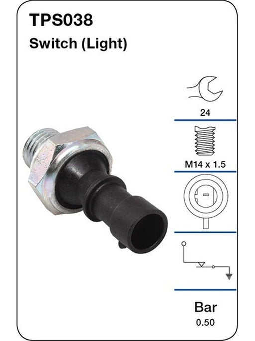 Tridon Oil Pressure Switch Light TPS038 Tridon - Micks Gone Bush