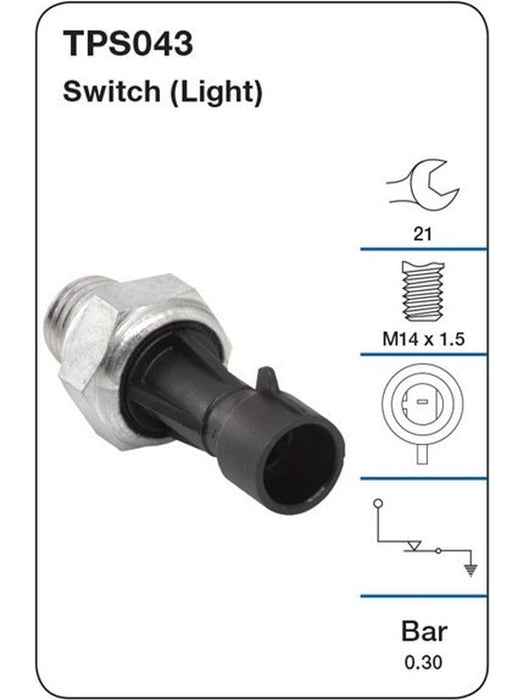 Tridon Oil Pressure Switch Light TPS043 Tridon - Micks Gone Bush