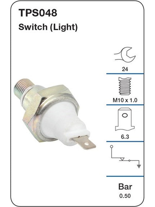 Tridon Oil Pressure Switch Light TPS048 Tridon - Micks Gone Bush