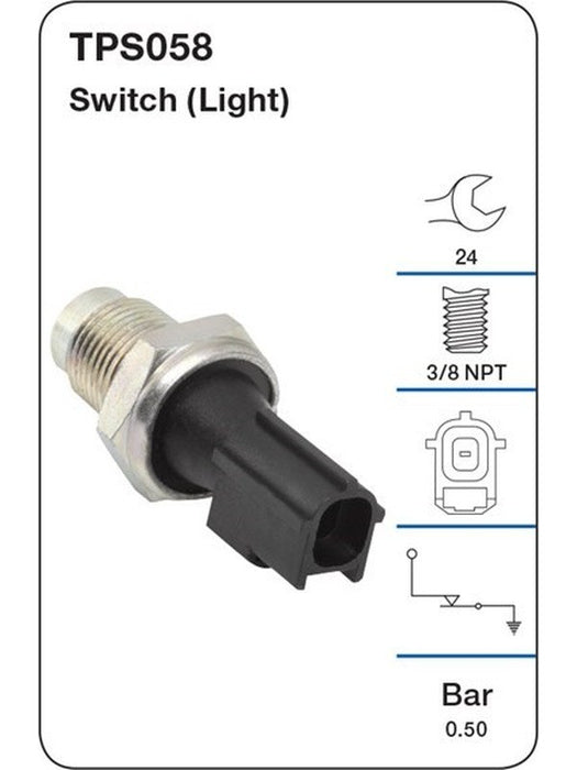 Tridon Oil Pressure Switch Light TPS058 Tridon - Micks Gone Bush