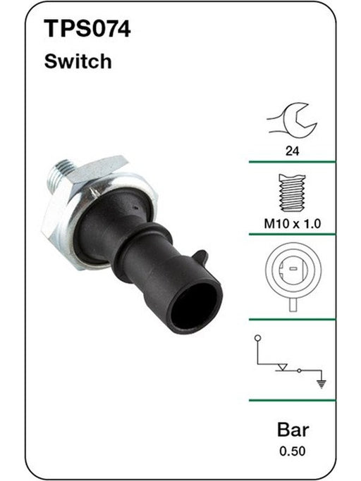 Tridon Oil Pressure Switch Light TPS074 Tridon - Micks Gone Bush