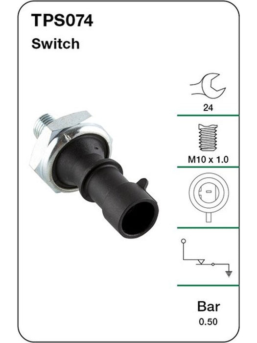 Tridon Oil Pressure Switch Light TPS074 Tridon - Micks Gone Bush