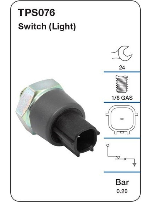 Tridon Oil Pressure Switch Light TPS076 Tridon - Micks Gone Bush