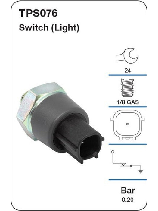 Tridon Oil Pressure Switch Light TPS076 Tridon - Micks Gone Bush