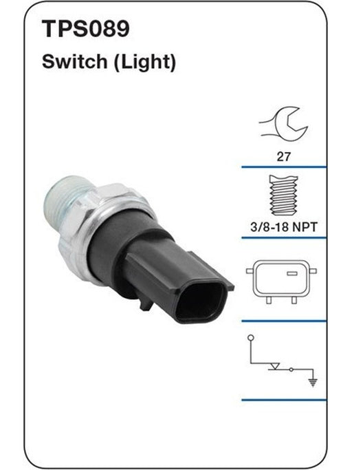 Tridon Oil Pressure Switch Light TPS089 Tridon - Micks Gone Bush