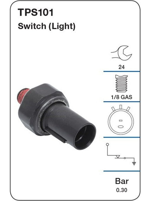 Tridon Oil Pressure Switch Light TPS101 Tridon - Micks Gone Bush