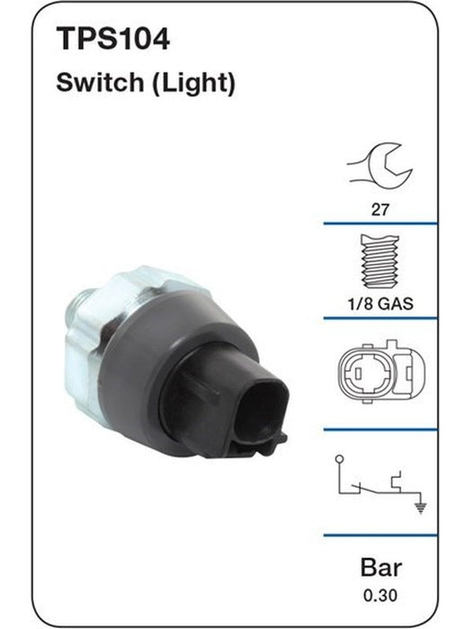Tridon Oil Pressure Switch Light TPS104 Tridon - Micks Gone Bush