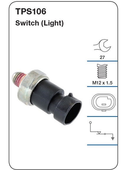 Tridon Oil Pressure Switch Light TPS106 Tridon - Micks Gone Bush