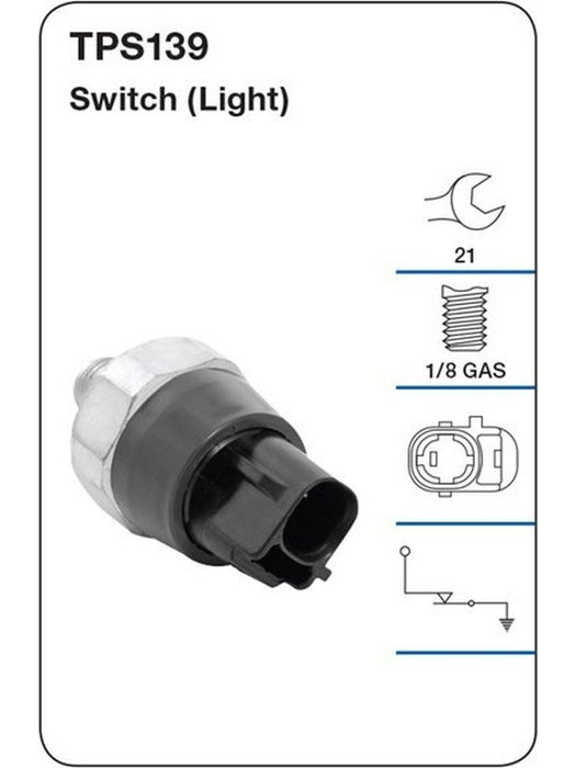 Tridon Oil Pressure Switch Light TPS139 Tridon - Micks Gone Bush