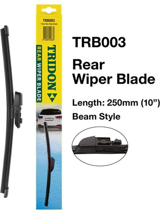 Tridon Wiper Tridon Rear Blade 250mm 10In TRB003 Tridon - Micks Gone Bush