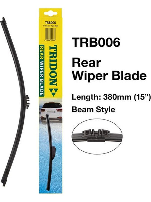 Tridon Wiper Tridon Rear Blade 380mm 15In TRB006 Tridon - Micks Gone Bush