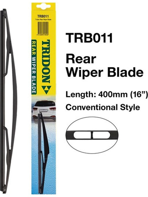 Tridon Wiper Tridon Rear Blade 400mm 16In TRB011 Tridon - Micks Gone Bush