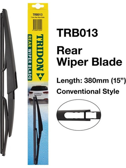 Tridon Wiper Tridon Rear Blade 380mm 15In TRB013 Tridon - Micks Gone Bush