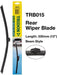 Tridon Wiper Tridon Rear Blade 330mm 13In TRB015 Windshield Wiper Blades Tridon - Micks Gone Bush