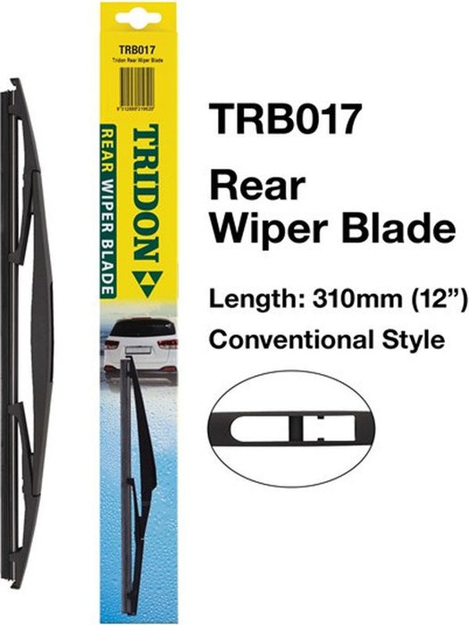 Tridon Wiper Tridon Rear Blade 310mm 12In TRB017 Tridon - Micks Gone Bush