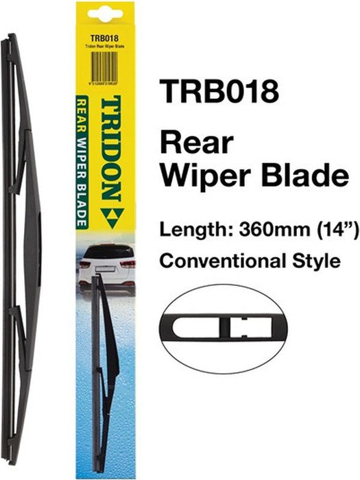 Tridon Wiper Tridon Rear Blade 360mm 14In TRB018 Tridon - Micks Gone Bush