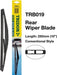 Tridon Wiper Tridon Rear Blade 250mm 10In TRB019 Tridon - Micks Gone Bush