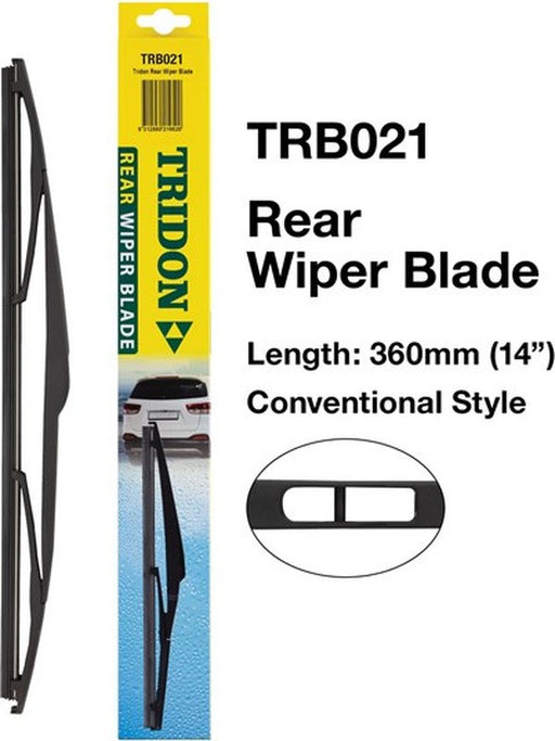 Tridon Wiper Tridon Rear Blade 360mm 14In TRB021 Tridon - Micks Gone Bush