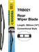 Tridon Wiper Tridon Rear Blade 360mm 14In TRB021 Tridon - Micks Gone Bush