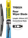 Tridon Wiper Tridon Rear Blade 310mm 12In TRB024 Tridon - Micks Gone Bush
