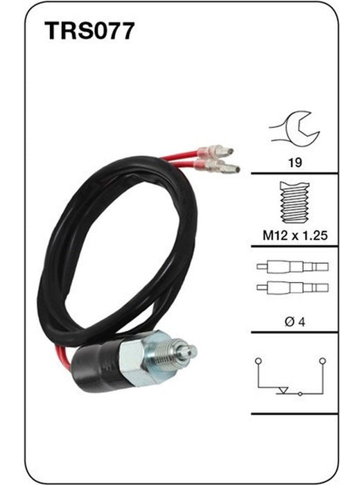 Tridon Reverse Light Switch TRS077 Neutral Safety And Backup Light Switches Tridon - Micks Gone Bush