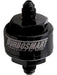 Turbosmart Billet Turbo Oil Feed Filter AN-4 Black 44 Micron TS-0804-1002 Turbosmart - Micks Gone Bush