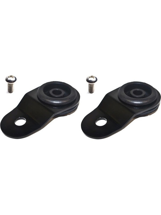 Torque Solution Radiator Mount Combo with Inserts Black : For Mits TS-EV-009ic Torque Solution - Micks Gone Bush