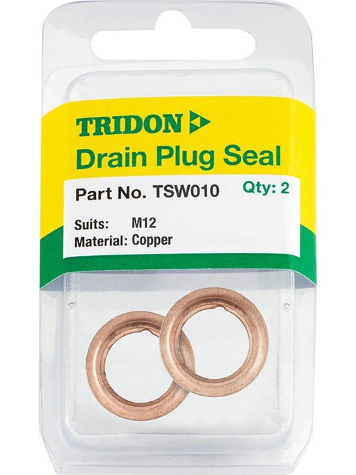 Tridon Oil Drain Plug Washer M12 Pack of 2 TSW010 Others Tridon - Micks Gone Bush