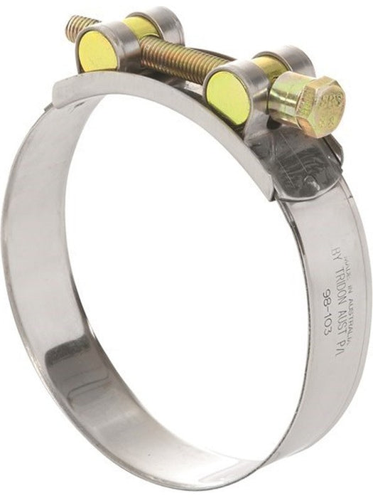 Tridon T-Bolt Clamp Part Stainless Steel 74mm - 79mm Pack of 10 TTBY74-79P Tridon - Micks Gone Bush
